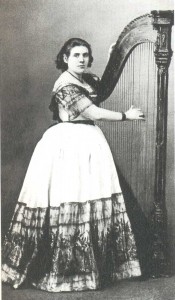 harpist. Professor of harp 1875-1906
