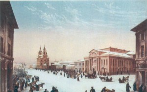 The building of the Russian Nobility Assembly.