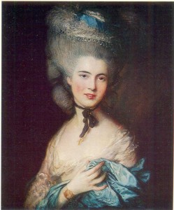 Tomas Gainsborougy, Portrait of the Duchess of Beaufort