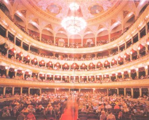 Inside the Odessa theater