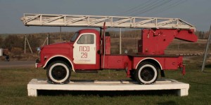 old fire truck