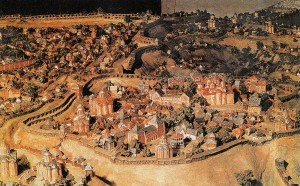 Kiev in the XI-XII centuries. Layout-reconstruction.