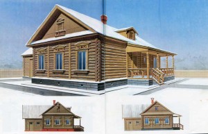 Options of architectural registration of a chopped house