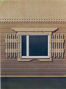 Russian style of wooden architecture