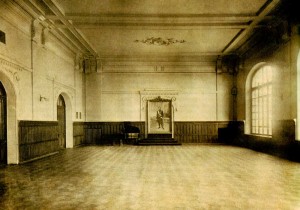Assembly Hall of classic men's gymnasium. Nizhny Novgorod. Photo 1913