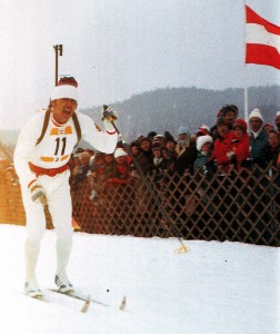 Gold medal finish by Nikolai Kruglov