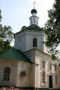 Church of Saints Peter and Paul. Park Kulibina. Nizhny Novgorod.