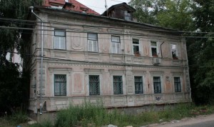 Plastered house of the 19th century