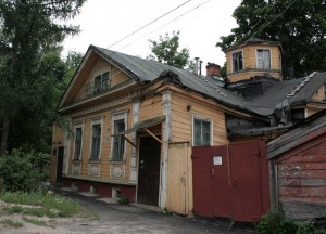 The wooden house