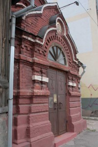 Facade of a church