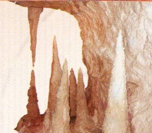 Stalactites, stalagmites