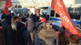 11 Russian Protesters Arrested in Moscow Ahead of Japan Talks