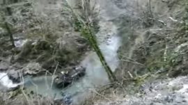 3 Russian Soldiers Reported Dead After Transport Vehicle Falls Off Cliff