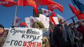 77% of Russians Oppose Ceding Kuril Islands to Japan, Poll Says