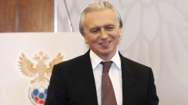Russian Football Union Names Gazprom Neft Executive New President