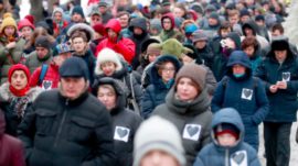 Russian Opposition Rallies Calling For Release of Political Prisoners