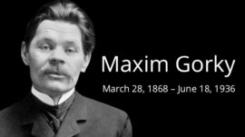 On This Day: Maxim Gorky