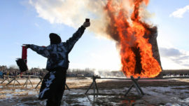 Pancakes Flip and Fires Roar over Maslenitsa 2019