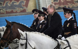 Putin Applauds Russian Women for ‘Managing Everything at Work and Home Whilst Staying Beautiful’