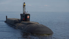 Russian Navy Shows Off Ships For Day of Submariner