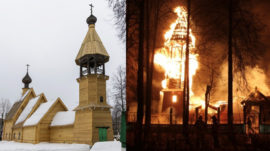 As Russians Raise Funds for Notre Dame, Critics Point to Russia’s Destroyed Historical Churches