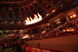 Game of Thrones Finale Sets Moscow Stadium Ablaze