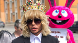 Russian Celebrity Stylist Fined for Lake Baikal Bottling Plant Picket