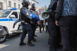 Russian Labor Day Detainees Declared ‘Prisoners of Conscience’