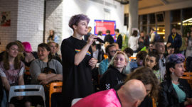 Russians Stand Side by Side at LGBT Festival