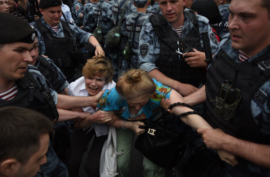Arrest of Navalny Aide Highlights Latest Trend in Protest Clampdown in Russia