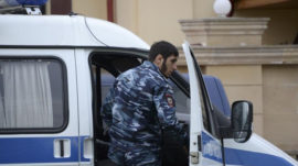 IS Claims Gun Attack on Police Near Chechen Leader’s Residence
