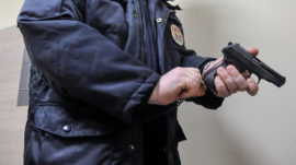 Russian Cop Detained for Shooting at Playing Child While Drunk