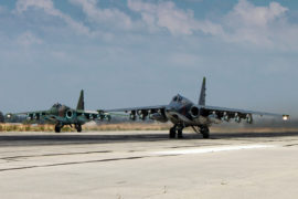 Russian Jets Kill at Least 25 in Northwestern Syria