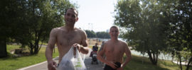 Stripping Down in the Sun, Moscow-Style