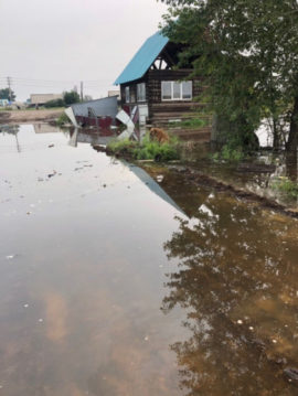 Heavy Floods Continue in Siberia as Water Rises Above Its Critical Point