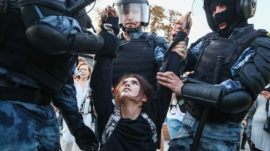 Moscow’s Opposition Protests, In Photos