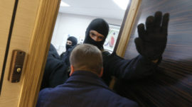 Mass Nationwide Raids Target Russian Opposition Leader Navalny’s Allies