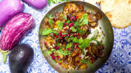 Cooking Moscow Market Bounty: ‘That Eggplant Thing’