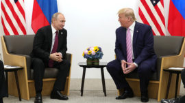 Putin Says Trump Not to Blame for Lack of Improvement in Russia-U.S