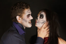 Russian Activists Organize Halloween Flashmob Against Domestic Violence