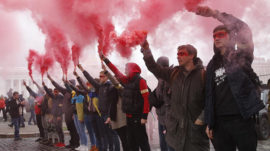 Thousands Rally in Kiev to Protest Autonomy Plan for Eastern Ukraine