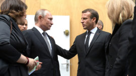 Closing Off Dialogue With Russia a ‘Huge Mistake,’ France’s Macron Says