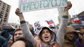 Russia Lawmakers Claim Foreign-Funded ‘Camps’ Train Protesters