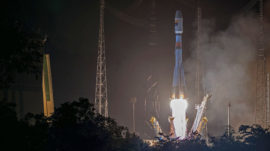 Russian Rocket Launcher for UAE Military Satellite