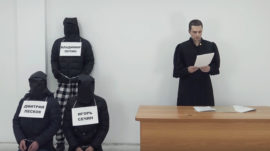Activist Arrested Over Putin Spokesman ‘Execution’ Video