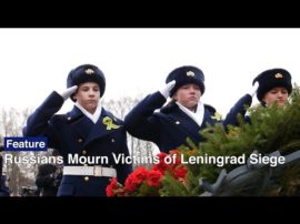 Russians Mourn 500,000 Buried in Mass Grave After Siege of Leningrad