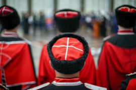 Cossacks Patrol Central Russian ‘Chinatown’ for Coronavirus
