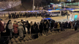 Moscow Protesters, Police Clash Over ‘Radioactive Highway’ Construction