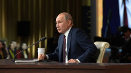 Putin Says He’s ‘Not a Tsar’ After 20 Years in Power