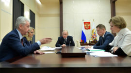 ‘Serious Situation’ Unfolding With Coronavirus in Russia, Moscow Mayor Tells Putin